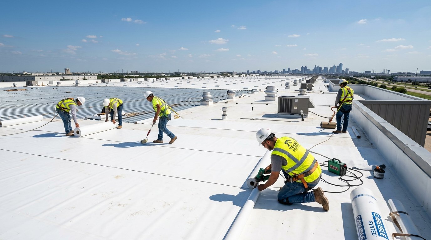 Commercial TPO Flat Roof